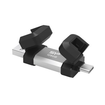 فلش مموری OTG سیلیکون پاور مدل C51 ظرفیت 128 گیگابایت