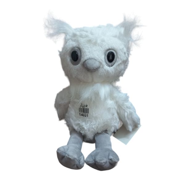 عروسک مدل جغد برفی ارتفاع 25 سانتی متر