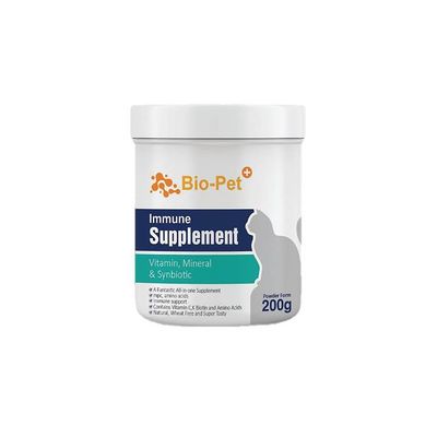 مکمل سیستم ایمنی گربه بایو پت مدل Immune وزن 200 گرم