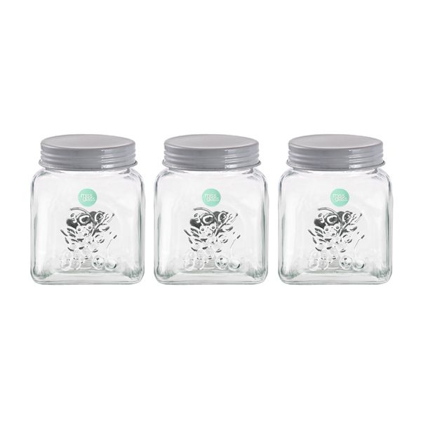 بانکه میس گلس مدل بهار نارنج 3 کد C673 بسته 3عددی