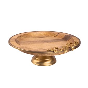 شیرینی خوری گلدکیش مدل گلدن بلاسم کد 829496-1
