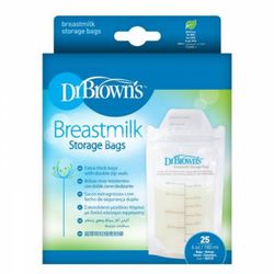 کیسه ذخیره شیر دکتر براونز مدل Breast Milk بسته 25 عددی