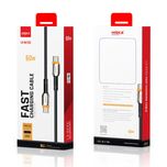کابل USB-C هیسکا مدل LX-841CC طول 1.2 متر
