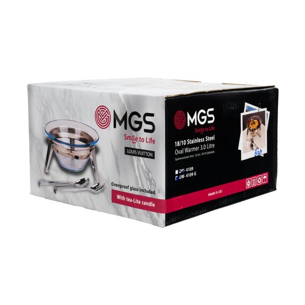 سوفله خوری ام جی اس مدل زاویه Oval Warmer کد 4109