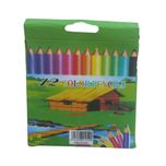 مداد رنگی 12 رنگ مدل فانتزی