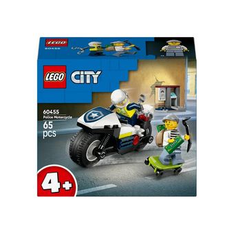 لگو سری City مدل Police Motorcycle Chase Set کد 60455
