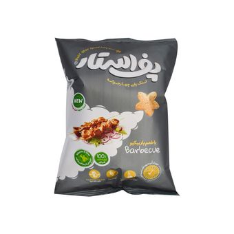 اسنک پفی چهارجوانه طعم باربیکیو پف استار - 50 گرم