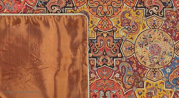 رومیزی ترمه سالاری مدل کریستال