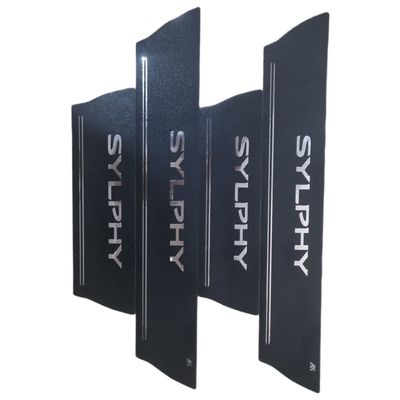 برچسب پارکابی خودرو امیران اسپرت طرح چرم کد 2025095 مناسب برای نیسان سیلفی مجموعه 4 عددی