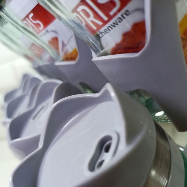 ست جا ادویه 8 پارچه کاپریس مدل فلورا کد WGG8