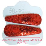 گیره مو زنانه مدل تق تقی پِرسی بسته 2 عددی*540