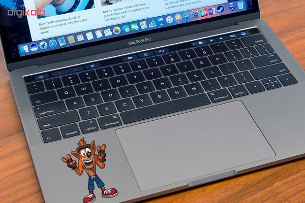 استیکر لپ تاپ وی وین آرت طرح Crash Bandicoot کد P142*852