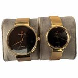 ست ساعت مچی عقربه‌ای کوارتز زنانه و مردانه سوئیس آرت مدل ANT122-123RG0401