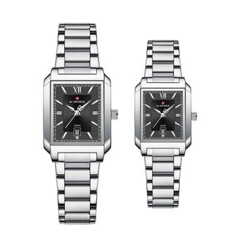 ست ساعت مچی عقربه‌ای زنانه و مردانه نیوی فورس مدل 9251SBS