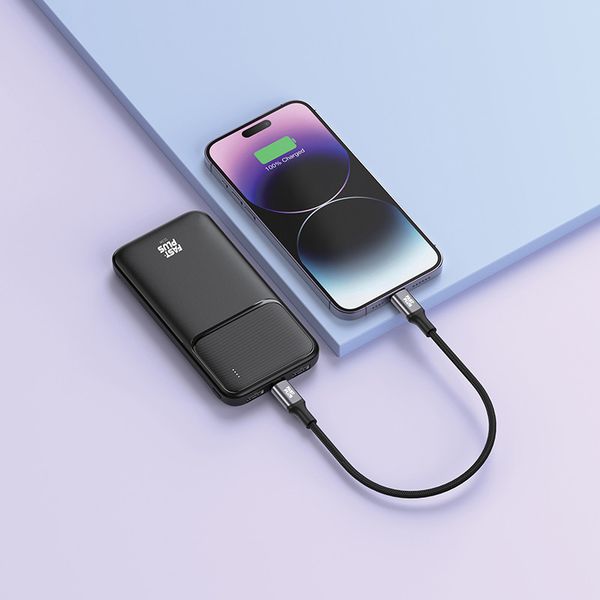 پاوربانک فست پلاس مدل FP-105PD ظرفیت 10000 میلی آمپر ساعت