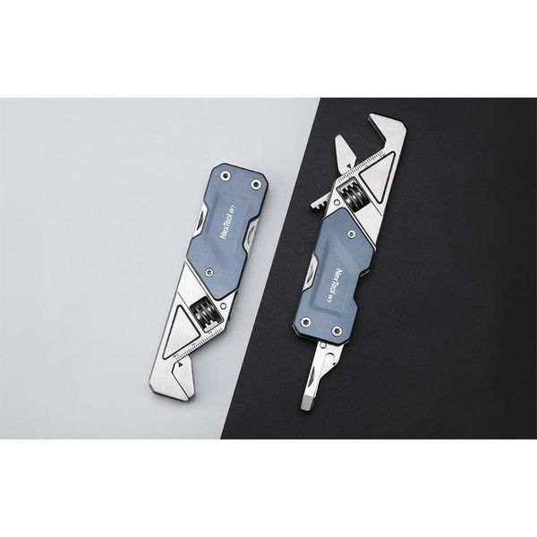 ابزار چندکاره سفری نکس تول مدل Light Wrench W2 به همراه سری پیچ گوشتی