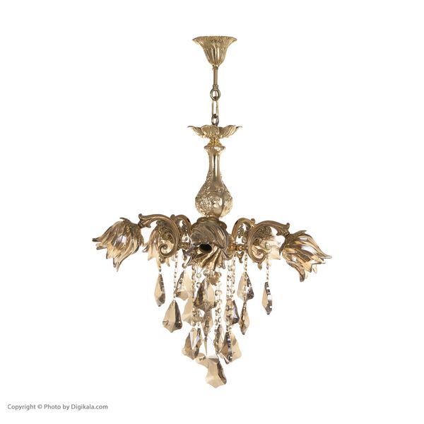 لوستر 5 شعله شاهان تک کد V/6017