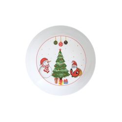 بشقاب خورش خوری زی مدل فرم اس 19 سانتا درجه یک بسته شش عددی