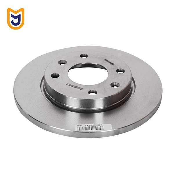 دیسک ترمز چرخ جلو ایساکو کد 06702018 مناسب برای پژو 206 تیپ 2 بسته 2 عددی