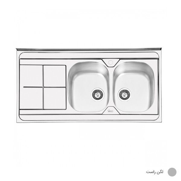 سینک ظرفشویی ایلیا استیل مدل 1041