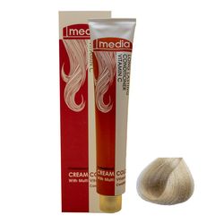 رنگ مو مدیا سری هایلایت شماره 90.32 حجم 100 میلی لیتر رنگ شامپاینی