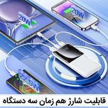 پاوربانک ریمکس مدل RPP-623 ظرفیت 20000 میلی آمپر ساعت