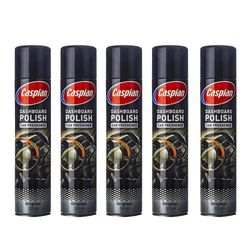اسپری پولیش داشبورد خودرو کاسپین مدل ORG 5964 حجم 300 میلی لیتر بسته 5 عددی