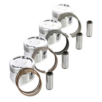پیستون و گژن پین و رینگ عظام مدل استاندارد کد 5040710902 مناسب برای پراید مجموعه 12 عددی