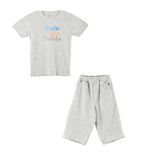 ست تی‌شرت آستین کوتاه و شلوارک راحتی بچگانه مدل MDSS-CH3993