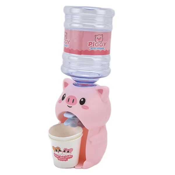 آبسردکن فانتزی بزرگ طرح خوک صورتی