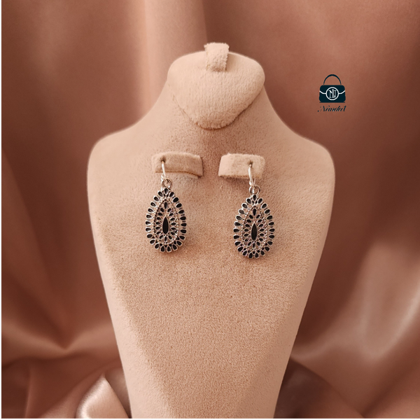 گوشواره آویز طرح اشک اسلیمی