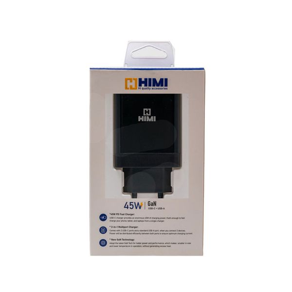 شارژر دیواری 45 وات هیمی مدل ( VQ- T11 )Nitro Max با گارانتی شرکتی