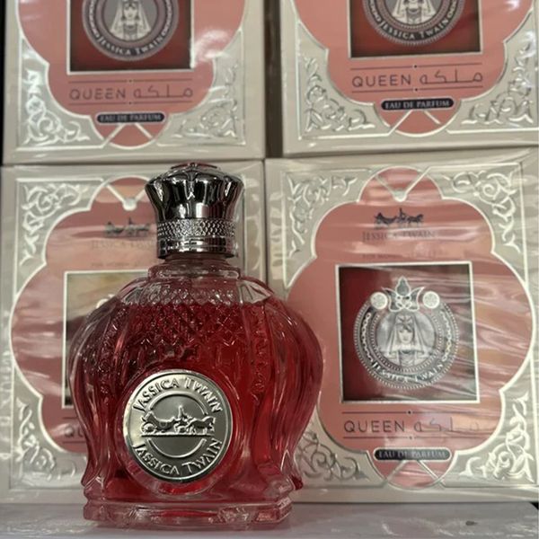 ادوپرفیوم زنانه جسیکاتواین مدل ملکه با رایحه معتدل و شیرین حجم 100 میلیلیتر