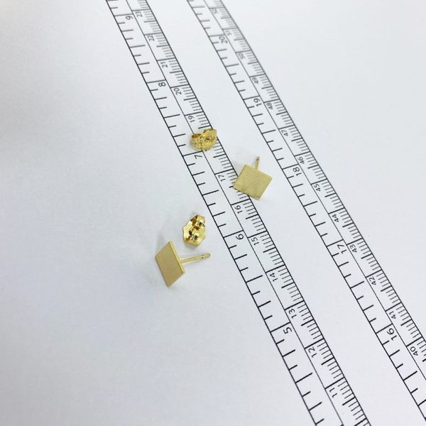 گوشواره زنانه مدل مربع کد E2100*36