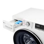 ماشین لباسشویی 10.5 کیلوگرم اتوماتیک ال جی مدل F4V5RGP0W دارای قابلیت خشک‌کن صددرصد