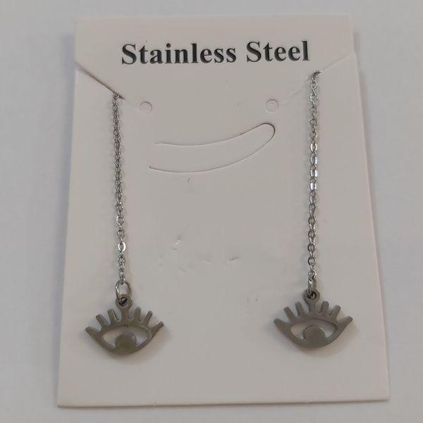 گوشواره زنانه مدل بخیه کد eye111