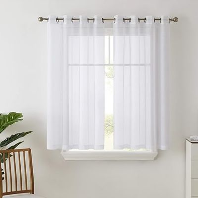 پرده تیکو دکو مدل حریر کلاسیک سایز 170*140 سانتی متر مجموعه دو عددی*878
