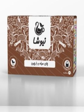 مخلوط چای سیاه و دارچین کیسه ای نیوشا (20عددی) _ Cinnamon + Black Tea