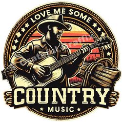 برچسب DTF یا استیکر حرارتی لباس طرح COUNTRY