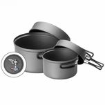 مجموعه 5 عددی سرشعله و ظروف سفری کووآ مدل Solo 3