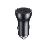 شارژر فندکی 60 وات بیسوس مدل Dual USB-C CGJM000213