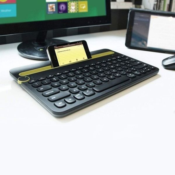 کیبورد بی سیم لاجیتک مدل K480، سوییچ ممبران ، TenKeyLess