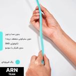 چراغ نئونی دیواری آرن تیم طرح همبرگر کد 2