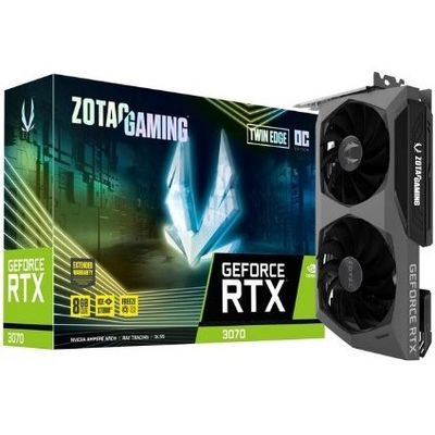 کارت گرافیک زوتک مدل Gaming RTX 3070 OC Twin Edge حافظه 8 گیگابایت استوک