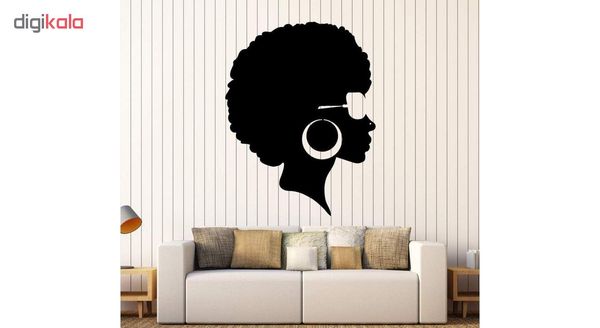 استیکر وی وین آرت طرح Afro کد S37