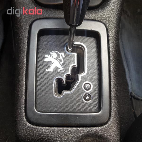 برچسب لیور دنده اتوماتیک کد S107 مناسب برای پژو 206 و 207