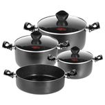 سرویس پخت و پز 7 پارچه نالینو گرانیتی مدل Nasr