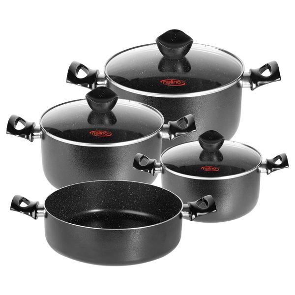 سرویس پخت و پز 7 پارچه نالینو گرانیتی مدل Nasr