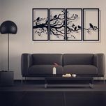 دیوارکوب مدل نغمه پرواز مجموعه 4عددی