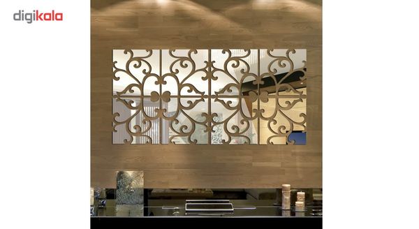 آینه پلکسی گلس دکووال مدلA188 پنجاه و شش تکه